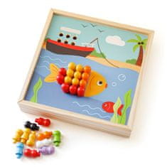 Bigjigs Toys Leseni mozaik za plažo