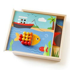 Bigjigs Toys Leseni mozaik za plažo