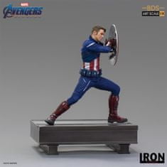 Iron Studios Captain America BDS – Avengers: Endgame figura, 1:10 (MARCAS24819-10)