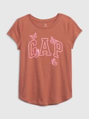 Gap Dětské tričko organic logo GAP S