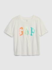 Gap Dětské tričko organic logo GAP L