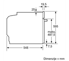 Bosch HBA374EB0 vgradna pečica