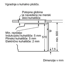 Bosch HBA374EB0 vgradna pečica