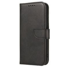 slomart eleganten ovitek magnet case s preklopnim pokrovom in funkcijo stojala xiaomi redmi note 11 pro+ 5g (kitajska) / 11 pro 5g (kitajska) / mi11i hypercharge / poco x4 nfc 5g črn