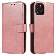 slomart magnet case elegantna preklopna torbica s funkcijo stojala xiaomi redmi note 11 pro+ 5g (kitajska) / 11 pro 5g (kitajska) / mi11i hypercharge / poco x4 nfc 5g roza