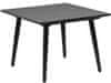 Kavna mizica Matcha, 60 cm, črna