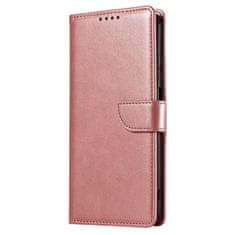 slomart magnet case elegantna knjižna torbica s stojalom za xiaomi redmi note 10 5g / poco m3 pro roza