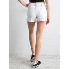 Factoryprice Ženske kratke hlače z žepi MIRO white JMP-SN-JE1161.12_283280 34