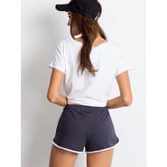 BASIC FEEL GOOD Ženske kratke hlače POLITE graphite RV-SN-4944.09X_328065 L