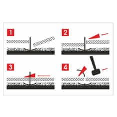 shumee AWTOOLS SISTEM ZA IZRAVNANJE PLOŠČIC STANDARD 1 0mm - 7mm-15mm - SPONKA 400 kos.