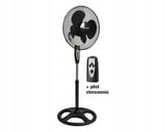 shumee Talni ventilator Black+Pilot 40Cm