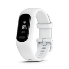 Garmin VivoSmart 5 pametna ura, S/M, bela