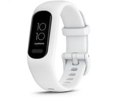 Garmin VivoSmart 5 pametna ura, S/M, bela