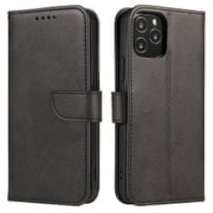 slomart magnet case eleganten etui ovitek z zavihkom in funkcijo stojala za samsung galaxy m53 5g črn