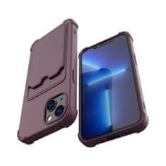 slomart card armor case pouch cover za xiaomi redmi 10x 4g / xiaomi redmi note 9 card wallet silikonski armor cover air bag blue