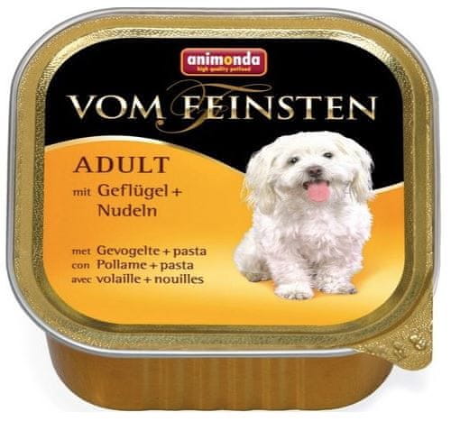 Animonda Adult pašteta za odrasle pse, s perutnino in testeninami, 22x 150 g