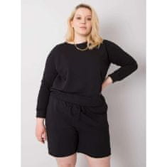 BASIC FEEL GOOD Ženska bombažna majica plus size DONNA black RV-BL-6326.02X_362633 3XL