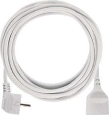 Emos Podaljševalni kabel 7 m / 1 vtičnica / bela / PVC / 1,5 mm2