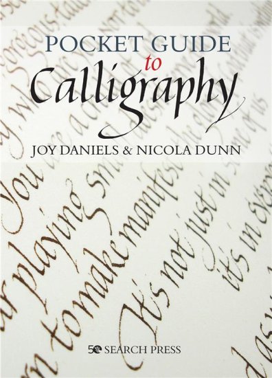 Rayher.	 Knjiga Pocket Guide to Calligraphy