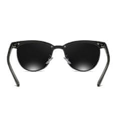 VeyRey sončna očala polokvirni Bisegni Polarizacijski črna