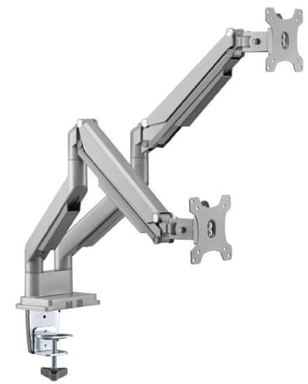 MAX nosilec za dva LCD monitorja z diagonalo 17 - 32, namizni (MTM9818FM)