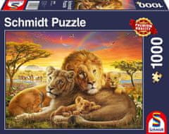 Schmidt Puzzle Prikupni levi 1000 kosov