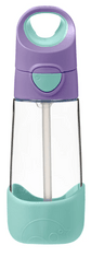 b.box steklenica s slamico, 450 ml, lilac pop