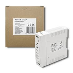 Qoltec Qoltec din rail napajalnik | 20w | 12v | 1,67a | bela | slim