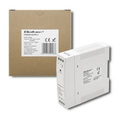 Qoltec Qoltec din rail napajalnik | 10w | 12v | 0,83a | bela | slim