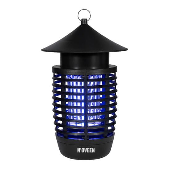 N'OVEEN UVA svetilka proti komarjem za zunanjo uporabo NO Lampijon črna do 55 m2