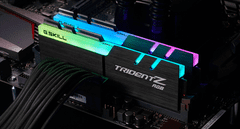 G.Skill Trident Z pomnilnik RAM, DDR4, RGB, 16GB, 2x8GB, 3600MHz, CL16, DIMM, 1.35V, XMP 2.0 (F4-3600C16D-16GTZRC)