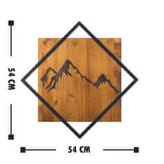 Wallity Dekorativni leseni stenski pripomoček