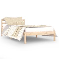 Vidaxl 810420 Bed Frame Solid Wood Pine 100x200 cm