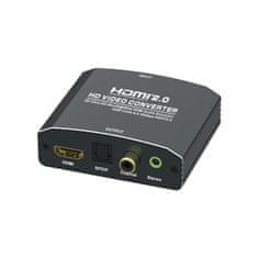 Razdelilnik HDMI-HDMI + avdio SPDIF ali R/L SPH-AE09