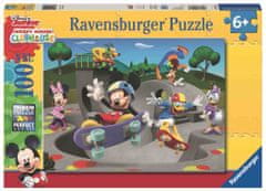 Ravensburger Mickey v skateparku sestavljanka, 100 delov