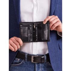 Lorenti Moška usnjena denarnica brez zaponke JODY črna CE-PF-75699.15_290330 Univerzalni