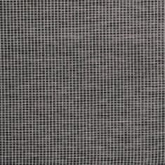 Vidaxl Zunanja preproga ploščato tkanje 100x200 cm siva