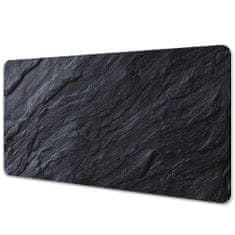 Decormat Podloga za pisalno mizo Črni marmor 100x50 cm 