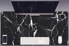 Decormat Namizna podloga Black marble 100x50 cm 
