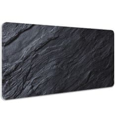Decormat Podloga za pisalno mizo Črni marmor 100x50 cm 