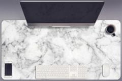 Decormat Namizna podloga White marble 100x50 cm 