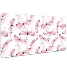 Decormat Podloga za pisalno mizo Pink dragonflies 90x45 cm 