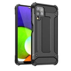 slomart hybrid armor case tough rugged cover za samsung galaxy a22 4g črn