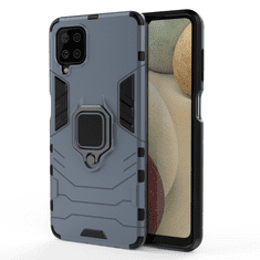 slomart ring armor case kickstand tough rugged cover za samsung galaxy a12 / galaxy m12 moder