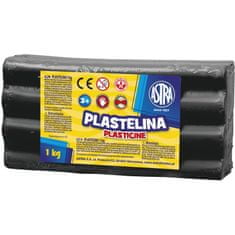 Astra Plastelin 1kg črn, 303111024