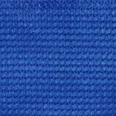 Greatstore Zunanje rolo senčilo 120x140 cm modro HDPE