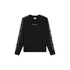 Champion Športni pulover črna 163 - 167 cm/S Crewneck Sweatshirt