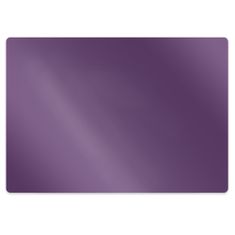 Decormat Podloga za zaščito tal Temna vijolična barva 140x100 cm 