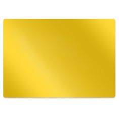 Decormat Podloga za zaščito tal Svetlo rumena barva 100x70 cm 
