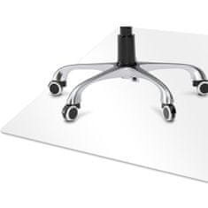 Decormat Podloga za stol Bela barva 100x70 cm 